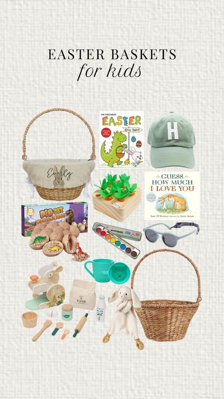 some cute Easter basket inspo! 🥚 We have these exact baskets and liners!#LTKSpringSale 

#LTKkids #LTKfamily