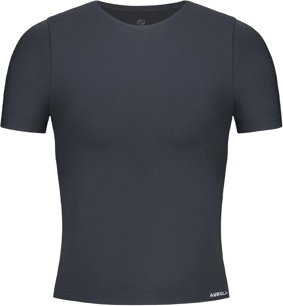 AUROLA Women Essentials Seamless Short Sleeve Fitted Tshirt GYM Workout Athletic Shirts Top Tee | Amazon (US)