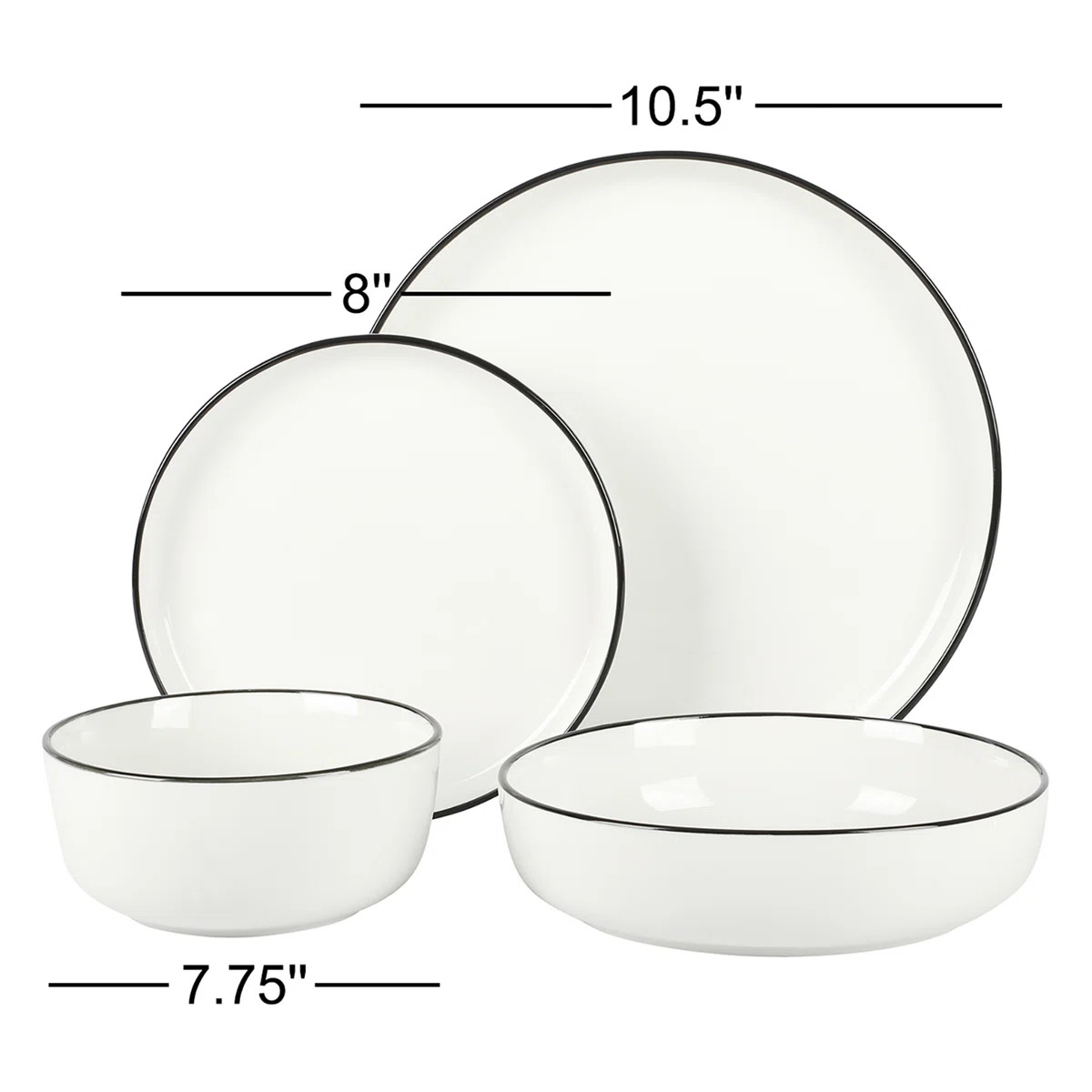 Gibson Home Oslo 16 Piece Dinnerware Set | Wayfair North America