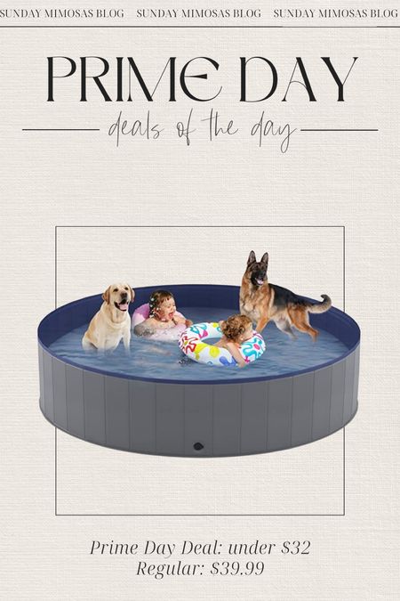 Doggie pool, dog pool, non inflatable pool, Amazon Prime Day 2023, Amazon Prime Day Deals, Amazon Prime, Amazon prime day deals, amazon pet, amazon pet finds, dog deals Amazon, Amazon prime deals, Amazon prime day, Amazon deals, Amazon sale, Prime day #amazonprimeday #primeday #amazonprimedaydeals #primeday2023

#LTKxPrimeDay #LTKFind #LTKhome