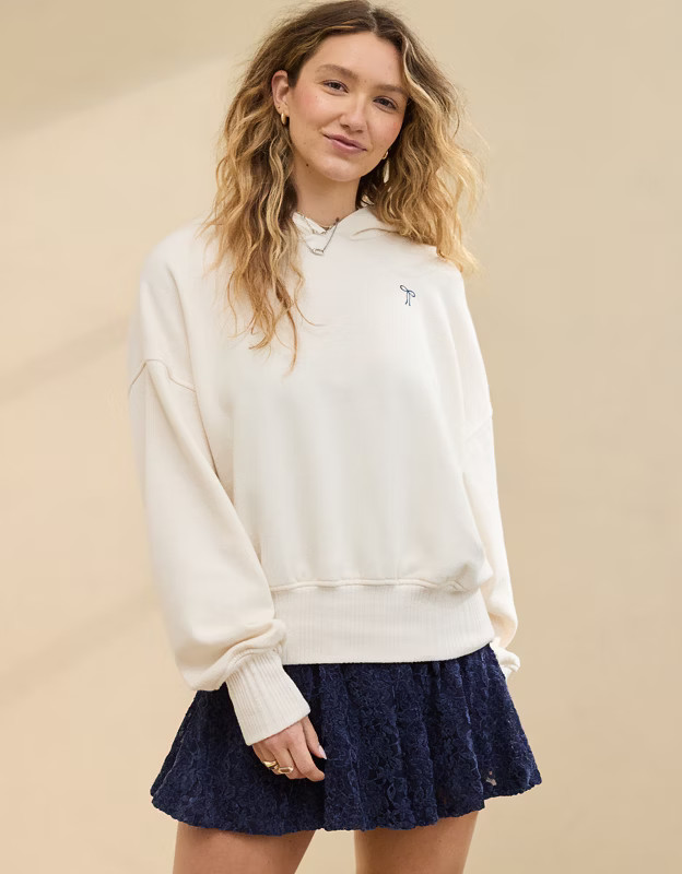 Aerie Cropped Hoodie | Aerie