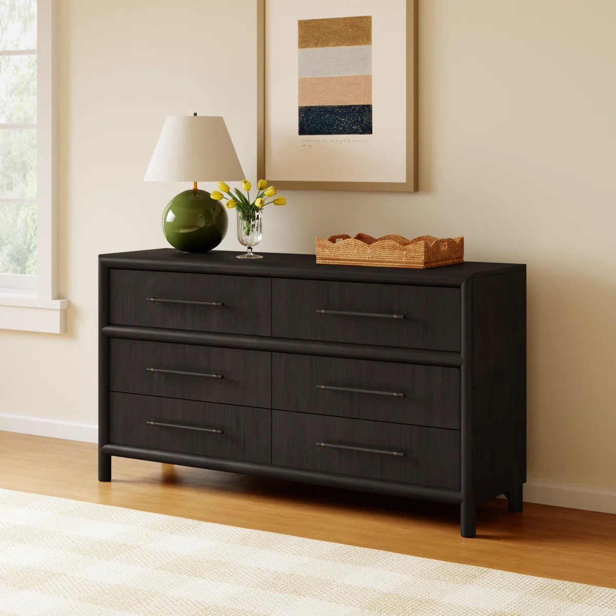 Colleen 6 Drawer Dresser | Wayfair North America