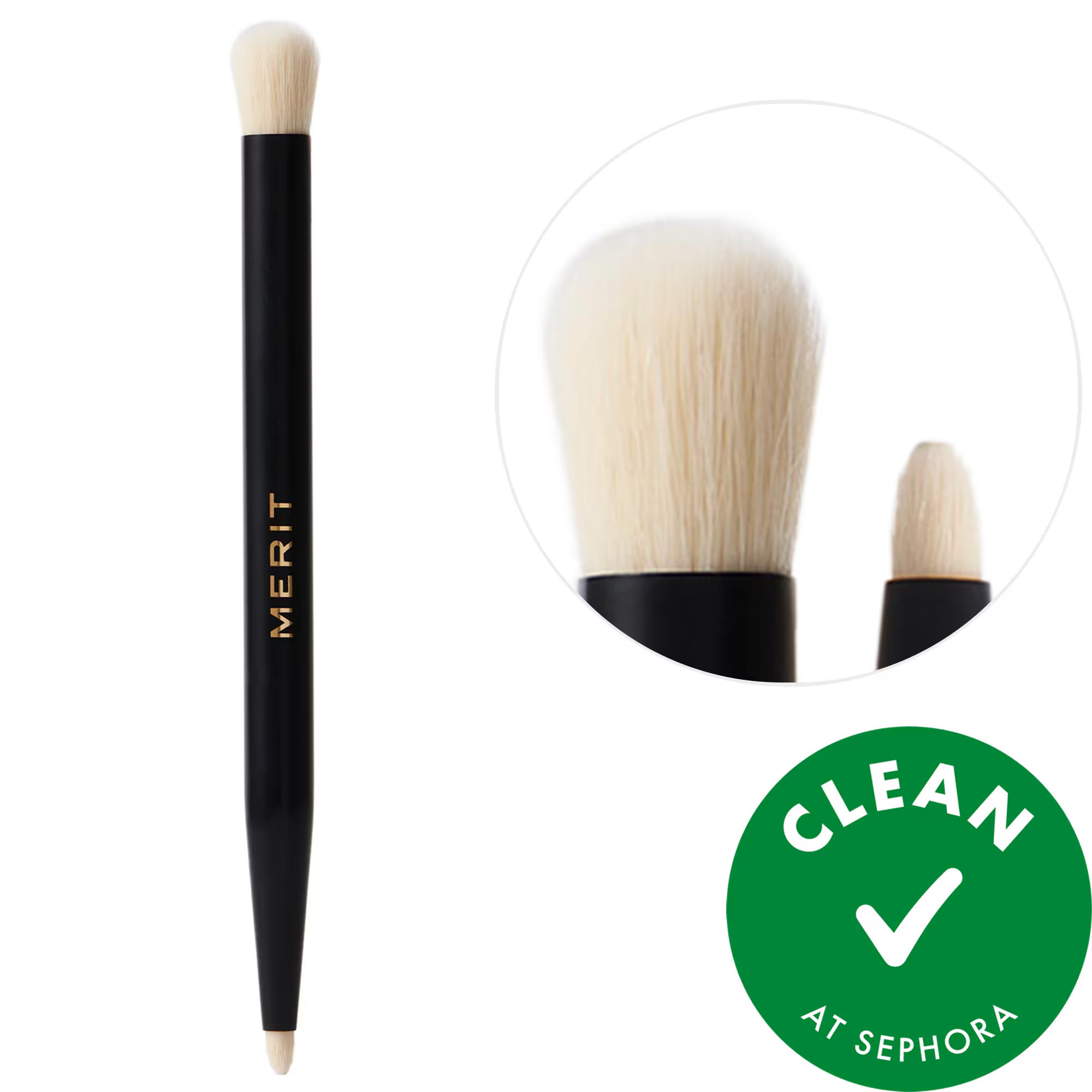 MERIT Brush No. 2 Double Sided Eyeshadow Brush | Sephora (US)