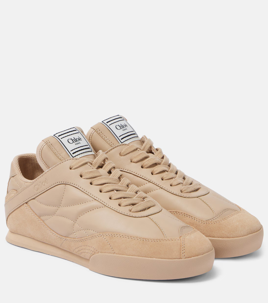 Chloé Kick leather low-top sneakers | Mytheresa (INTL)