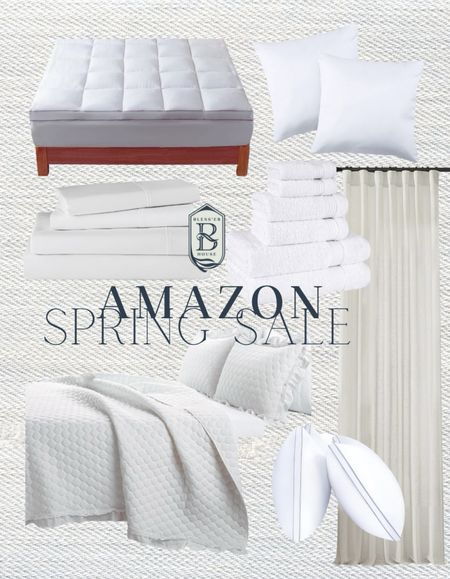 Amazon Spring sale on bedding and bath! 

Duvet cover, white comforter, bedding set, mattress pad, Amazon sale, linen curtains 

#LTKhome #LTKsalealert