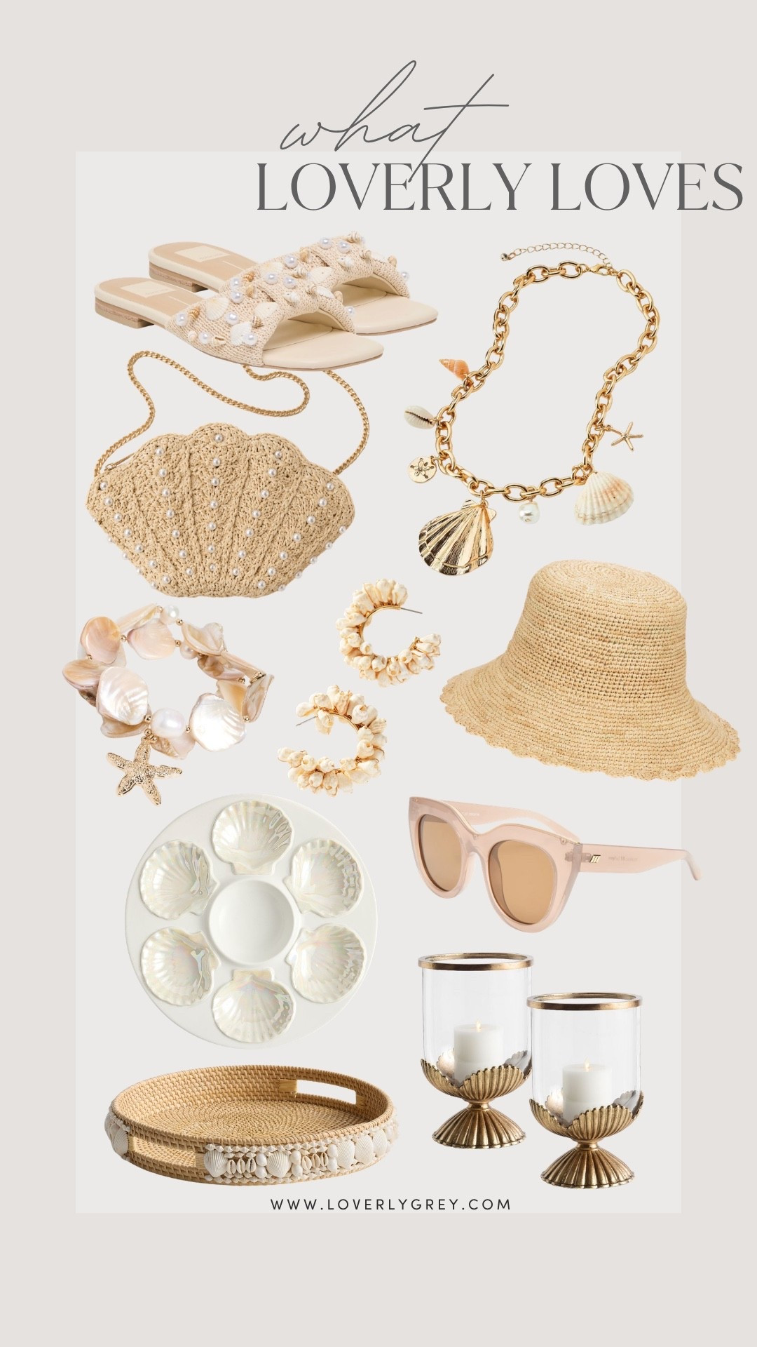 Loving all things shells right now 😍

Loverly Grey, what Loverly loves, shell accessories, shell jewelry, shell home decor, summer finds

#LTKSeasonal #LTKHome