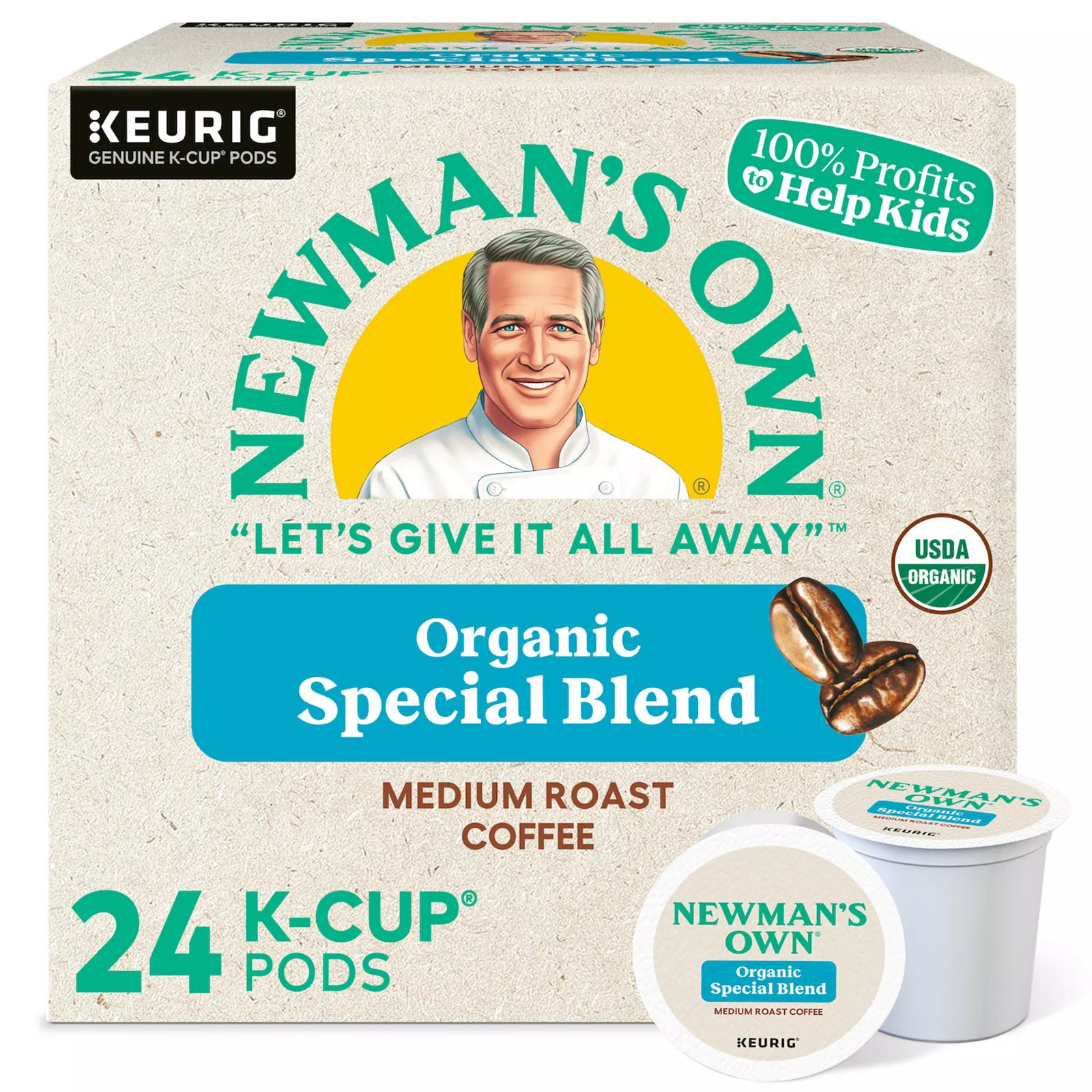 Newman's Own® Special Blend Coffee, Medium Roast K-Cup® Pods, 24 Count, Multi None | Kohl's