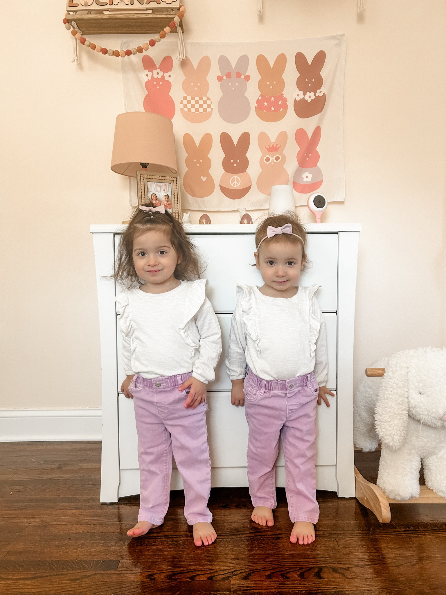 Here for all the purple this spring 💜 these paper bag waisted jeans have enough stretch & give for PLAY too 🤩

#LTKStyleTip #LTKKids #LTKBaby