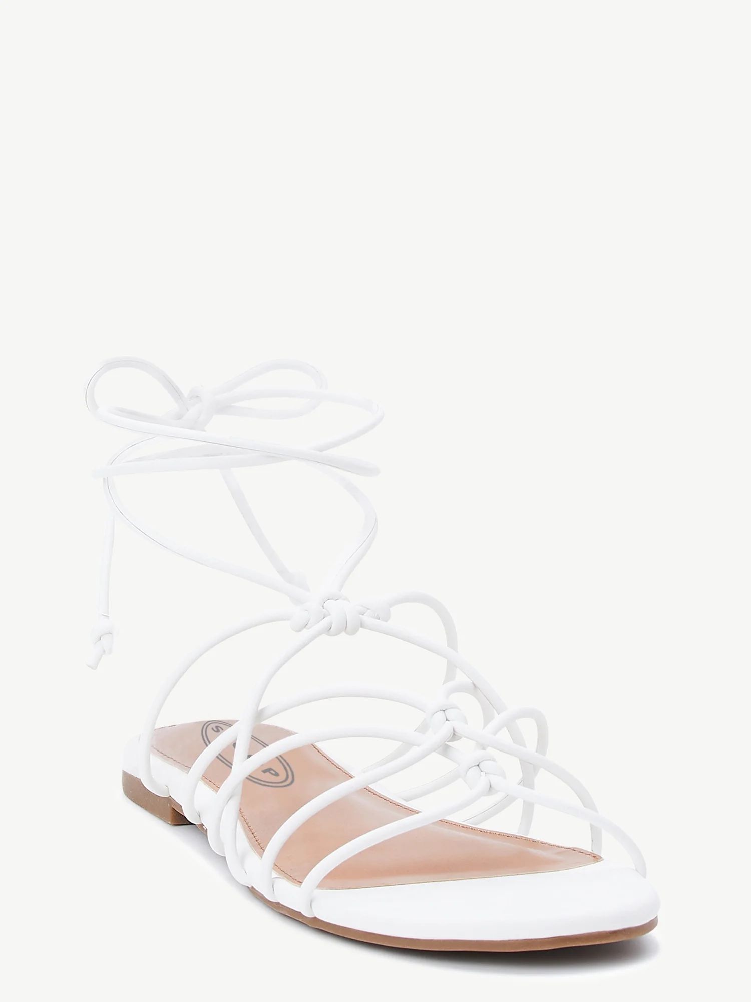 Scoop Women's Strappy Flat Sandals | Walmart (US)