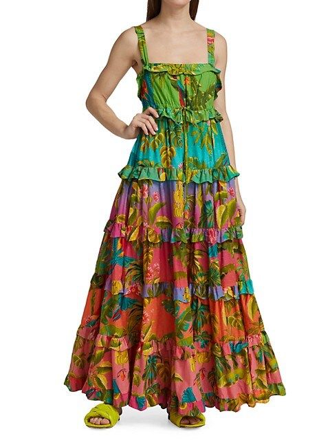 Ombré Forest Maxi Dress | Saks Fifth Avenue