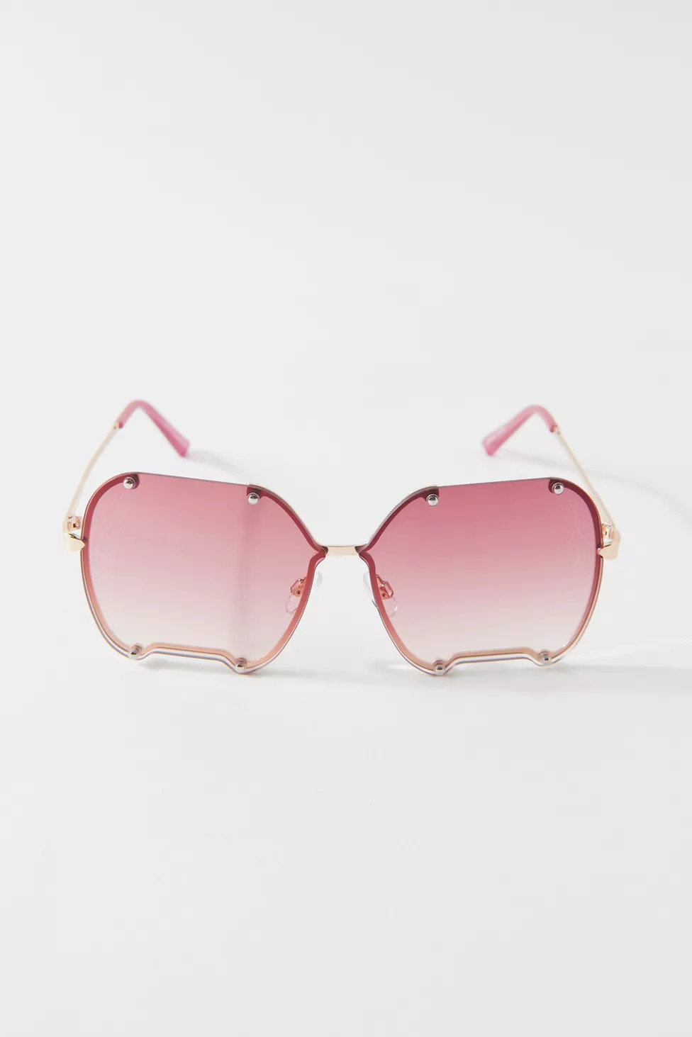 Quinn Oversized Square Sunglasses | Urban Outfitters (US and RoW)