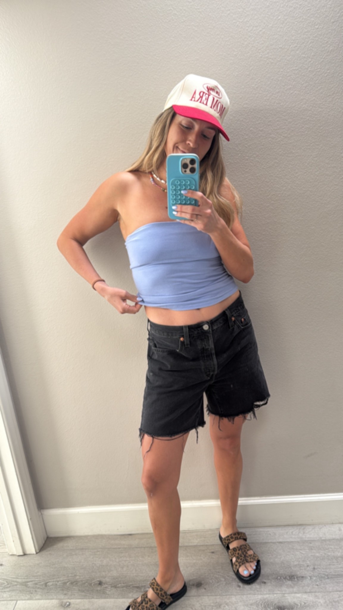 Top - small
Shorts - sized up 1 size 

#LTKootd #LTKmomlife #LTKSpringSale