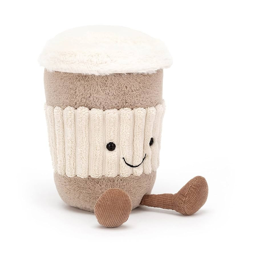 Jellycat Amuseables Coffee-to-Go Stuffed Toy, 6 inches - Drink Plush - Fun Gift Idea | Amazon (US)