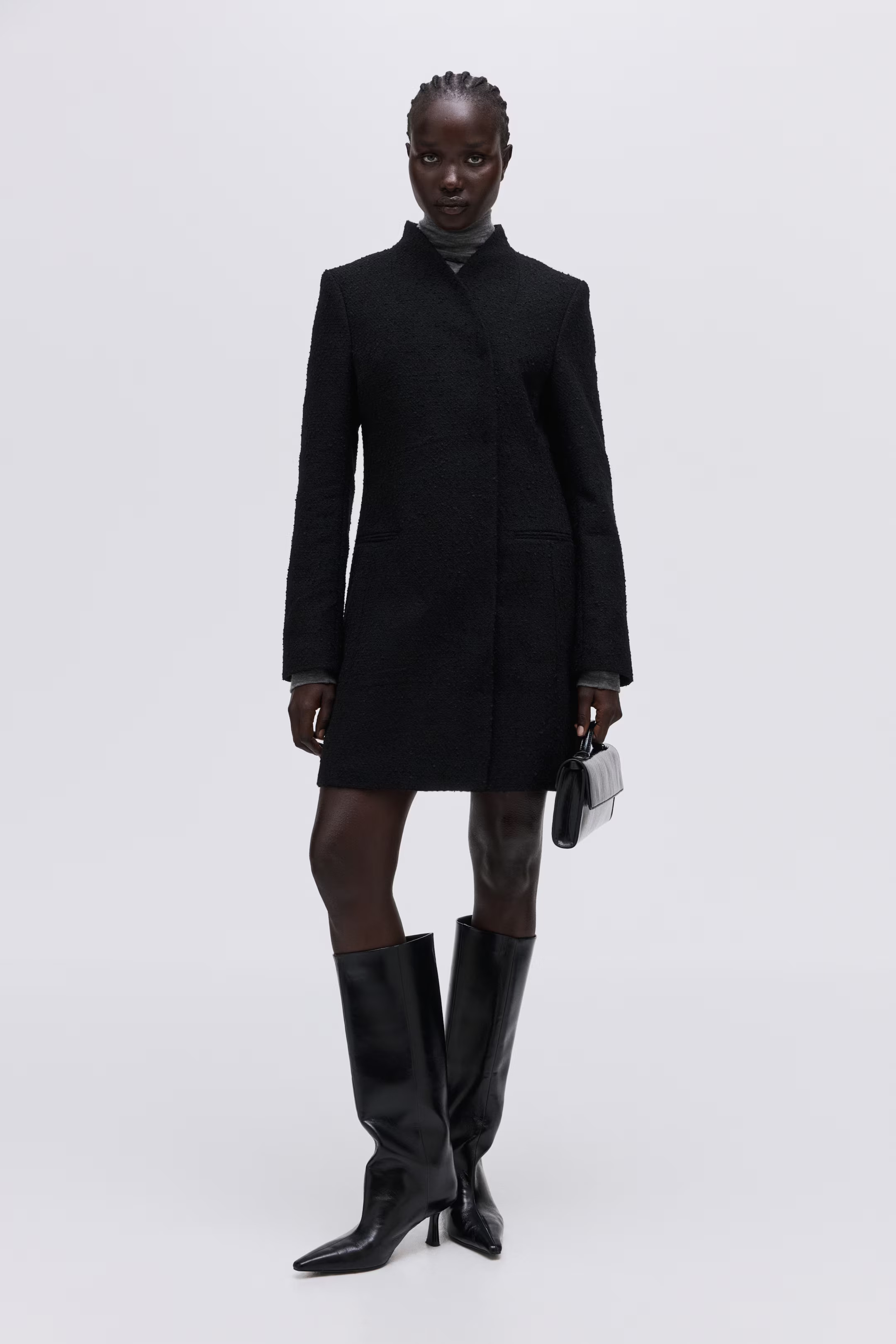 Bouclé blazer dress | H&M (UK, MY, IN, SG, PH, TW, HK)