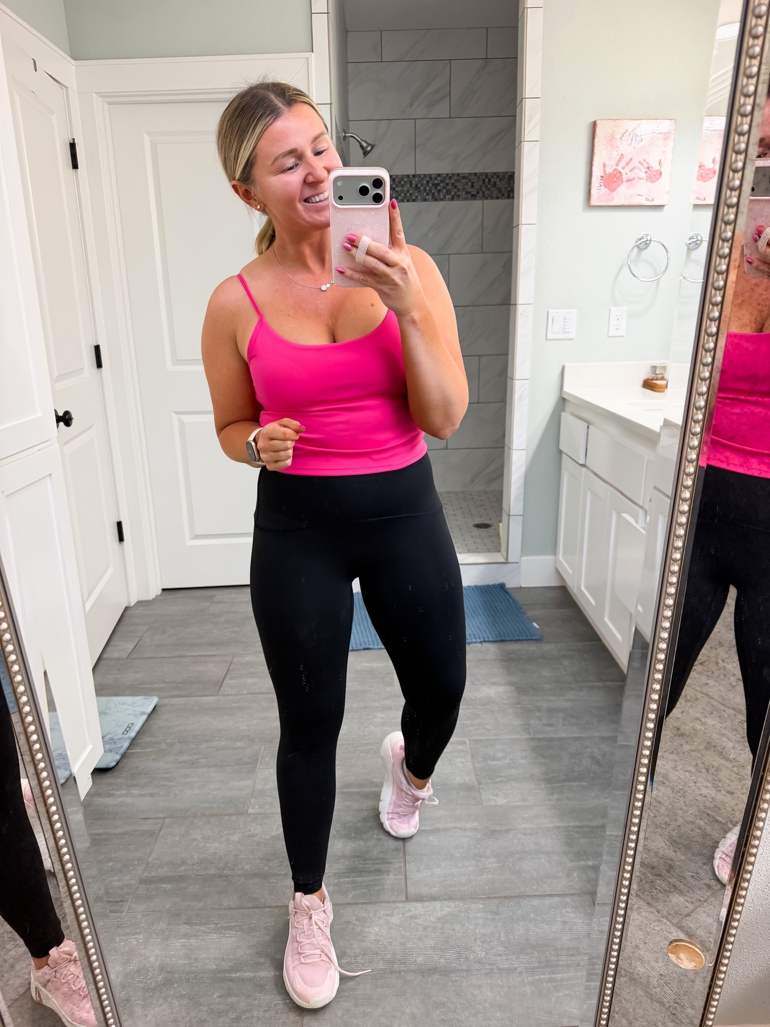 My favorite activewear leggings. No fuss. Stay in place. 10/10 

Medium top & leggings

#LTKActive #LTKfitnessgoals #LTKootd
