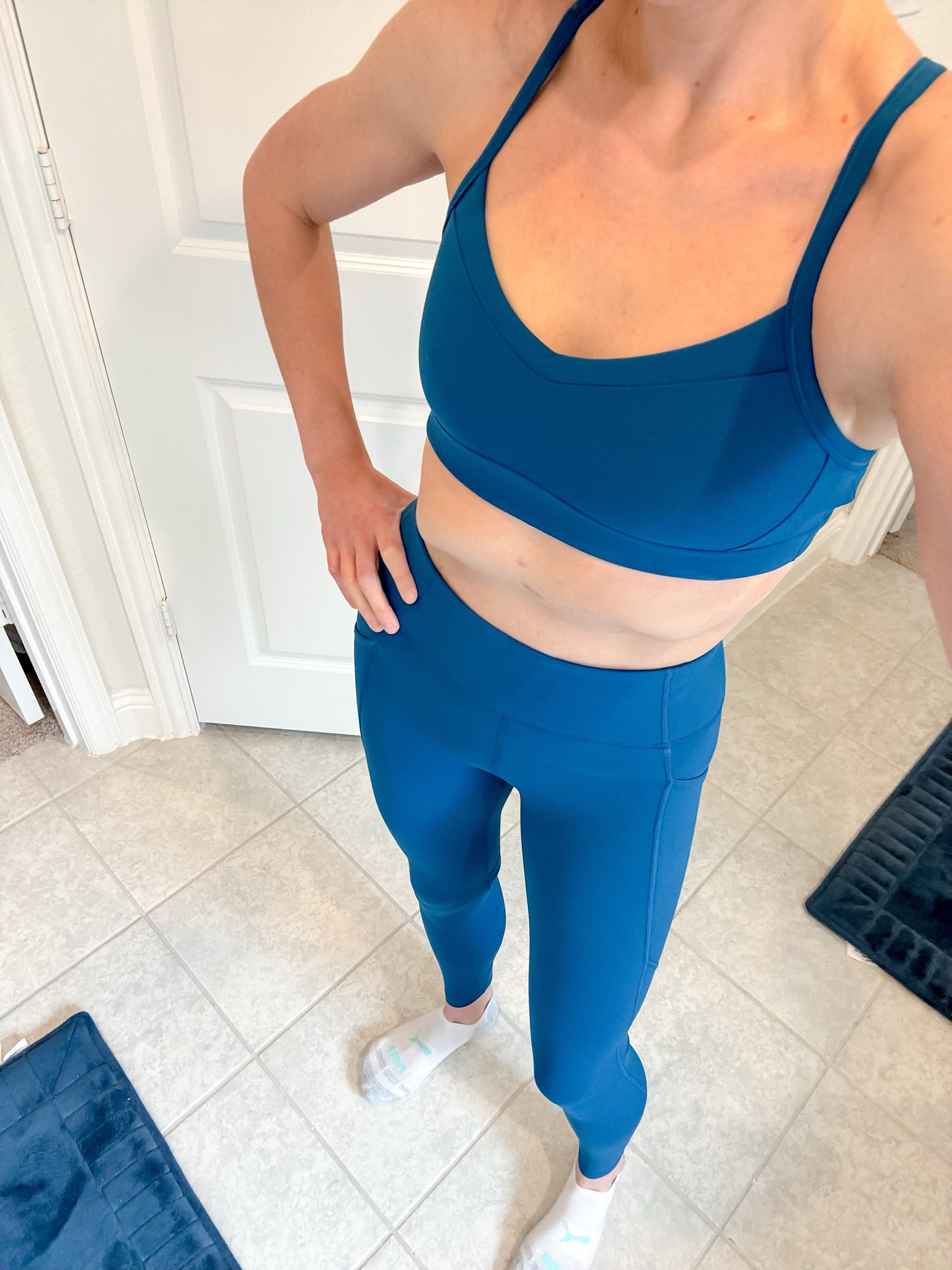 my new favorite workout set! was the perfect workout set to run my 10 miles in yesterday. New hack - I save $55 on my leggings by wearing Athleta Girl 🙈 they’re the same fabric as the salutation stash tight! 


Athleta / Athleta Girl / Salutation Stash Tight / workout set for running / sports bra / Vital Bra / sports bra for small chests / workout inspiration / Happy marathon / runner / distance runner 

#LTKfindsunder100 #LTKMostLoved #LTKfitness