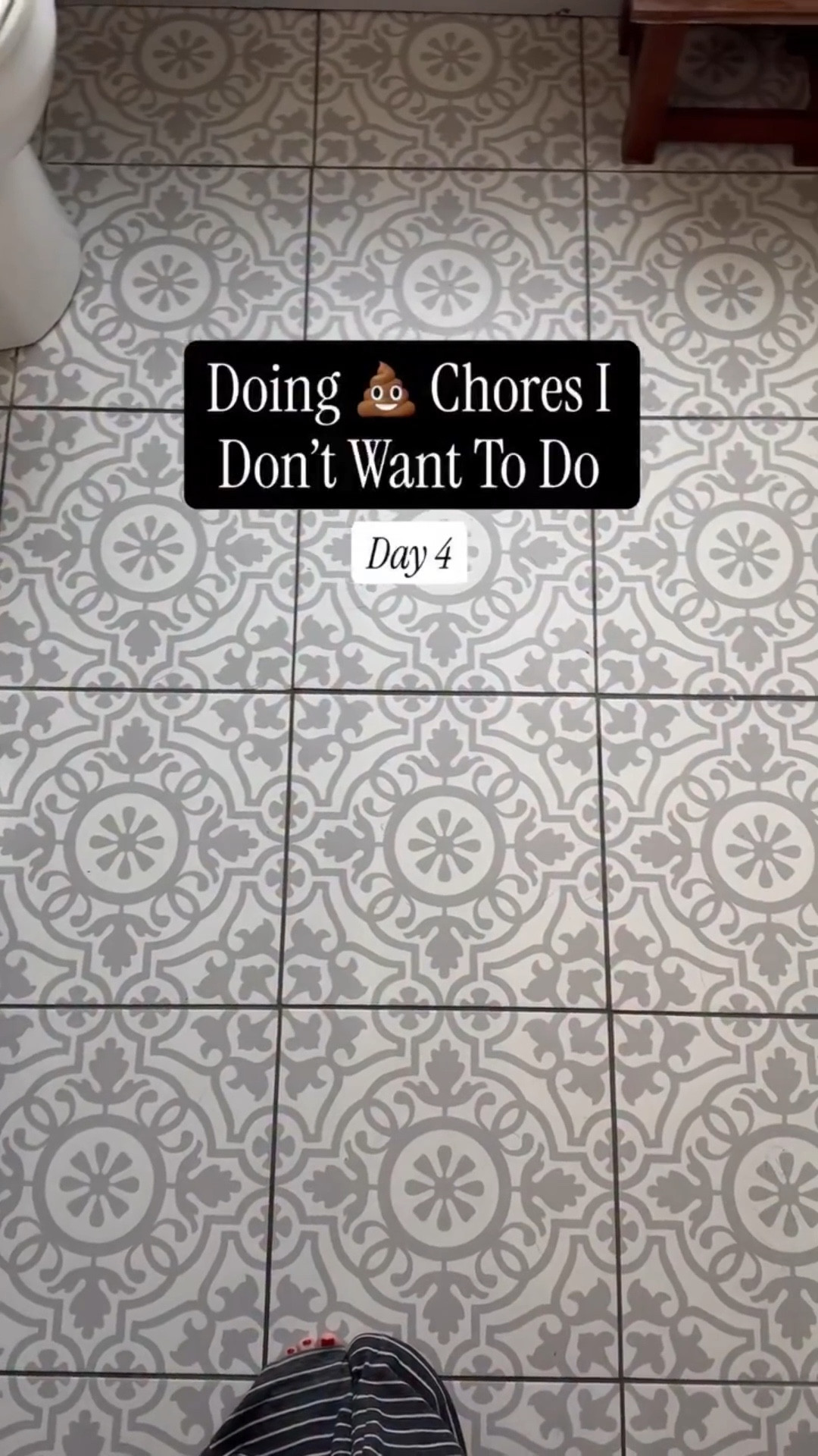 Day 4 of crappy chores I didn’t want to do…
But now my grout is clean, my furniture doesn’t smell weird, and the shutters aren’t dusty criminals anymore.

Small wins still count.

If it’s been on your mental to-do list for months… this is your sign.

#diyhomeimprovement #springclean