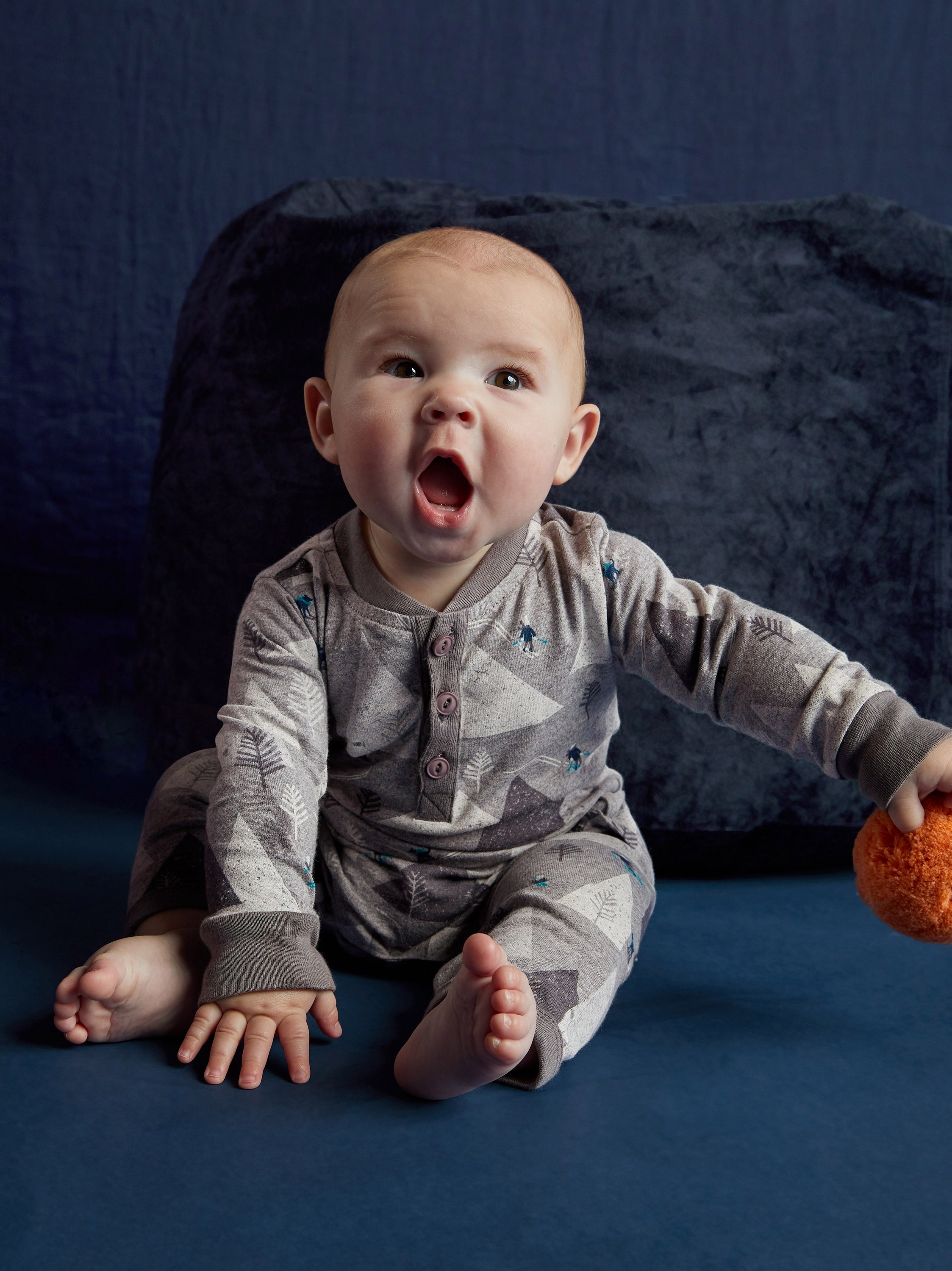 Ski Mountains Romper | Tea Collection