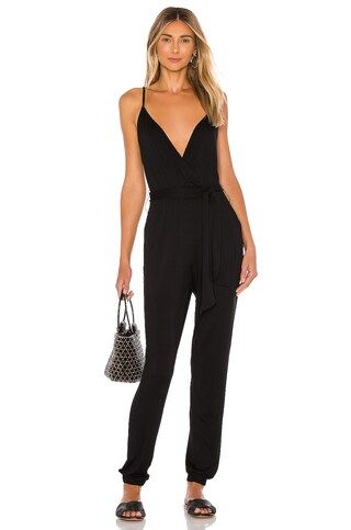 Lovers + Friends Petrina Jumpsuit in Black from Revolve.com | Revolve Clothing (Global)