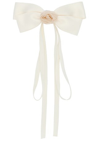 Casa Clara Lafayette Bow in Ivory from Revolve.com | Revolve Clothing (Global)
