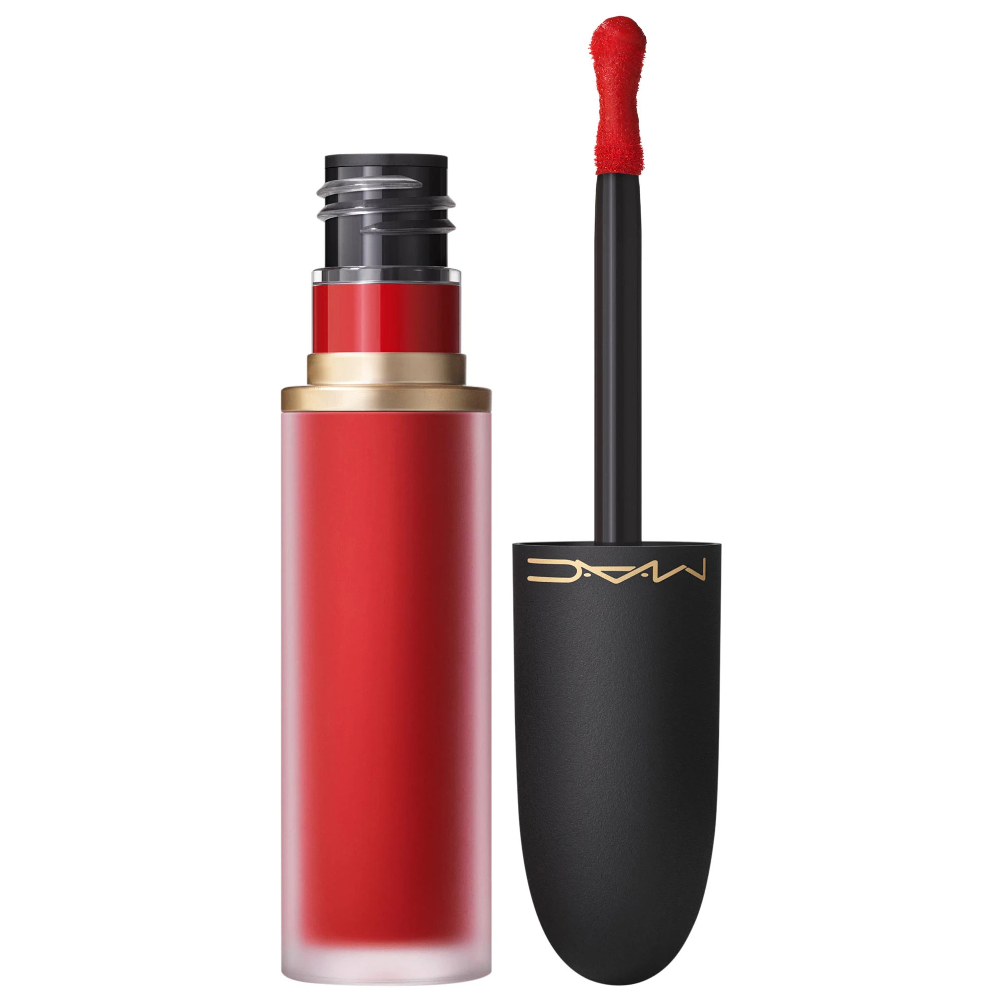 MAC Cosmetics Powder Kiss Lip & Cheek Matte Liquid Mousse M·A·Csmash 0.17 oz/5 mL | Sephora (US)