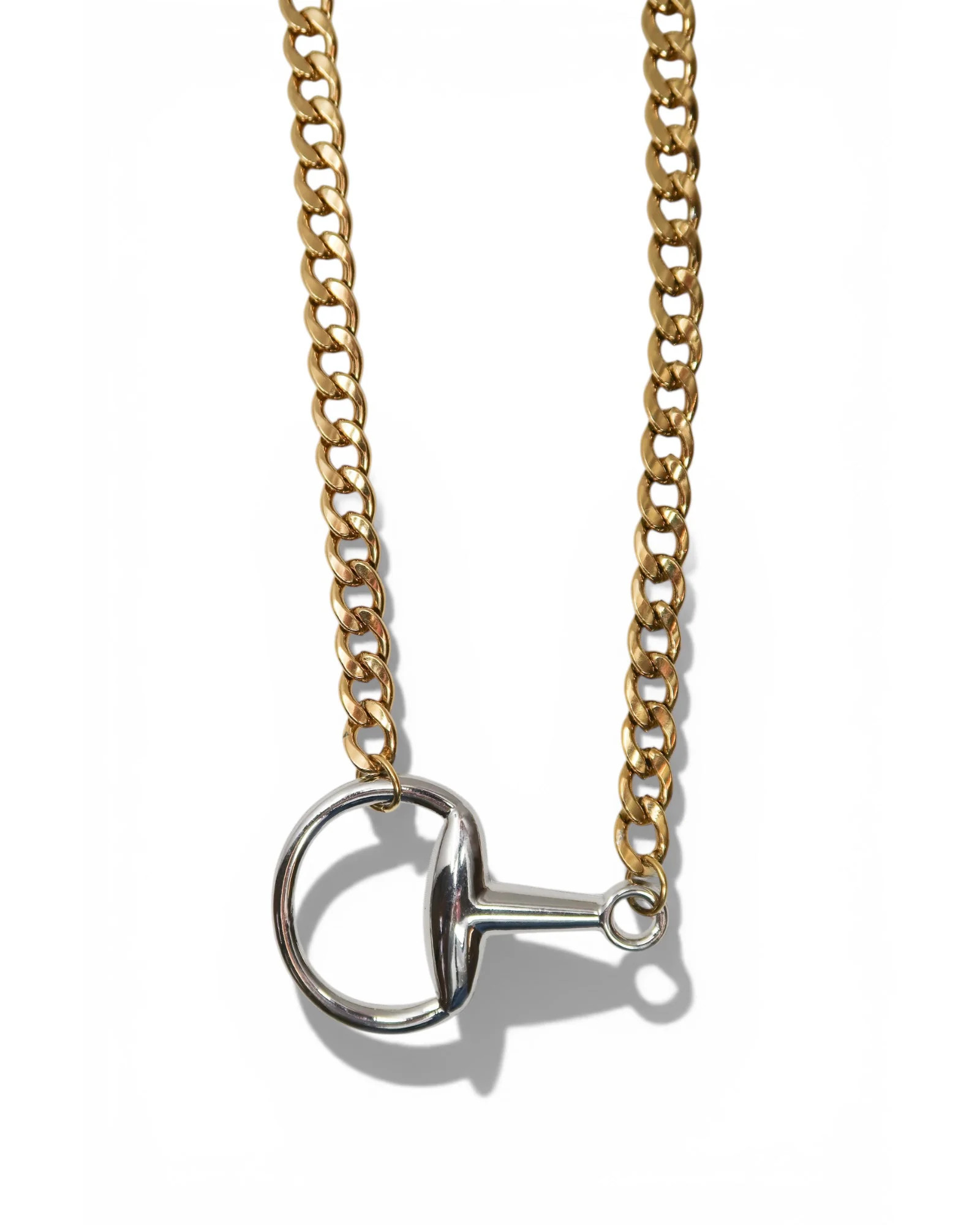 In Control Horse Bit 316L Stainless Steel Necklace | KC Chic Designs