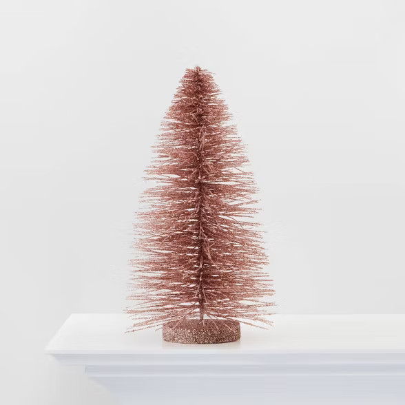 Large Bottle Brush Tree Decorative Figurine - Wondershop™ | Target