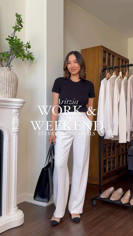Aritzia work & weekend elevated staple finds

Yes plz! you can say listing my regular sizes: 

xs for black top (runs big)
tube top (size 4)
pants 25 regular 
Dress small 

#LTKworkwear