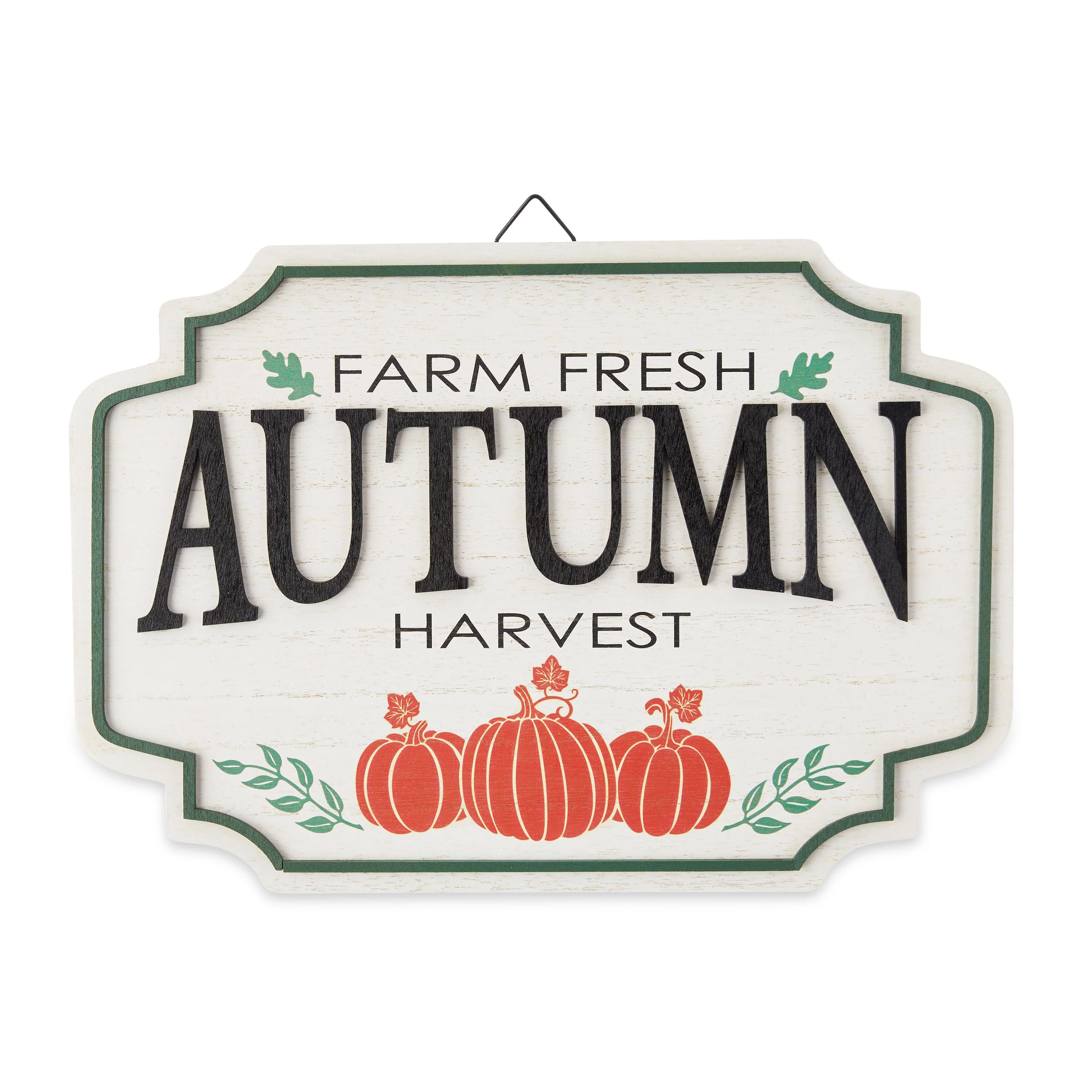 Way to Celebrate Harvest Fancy Autumn MDF Sign 13" x 9" | Walmart (US)