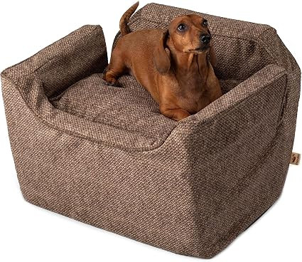 Snoozer Dog Car Seat, Lookout I Dog Booster Car Seat for Small Dogs Under 25lbs, Size: Medium, Fa... | Amazon (US)