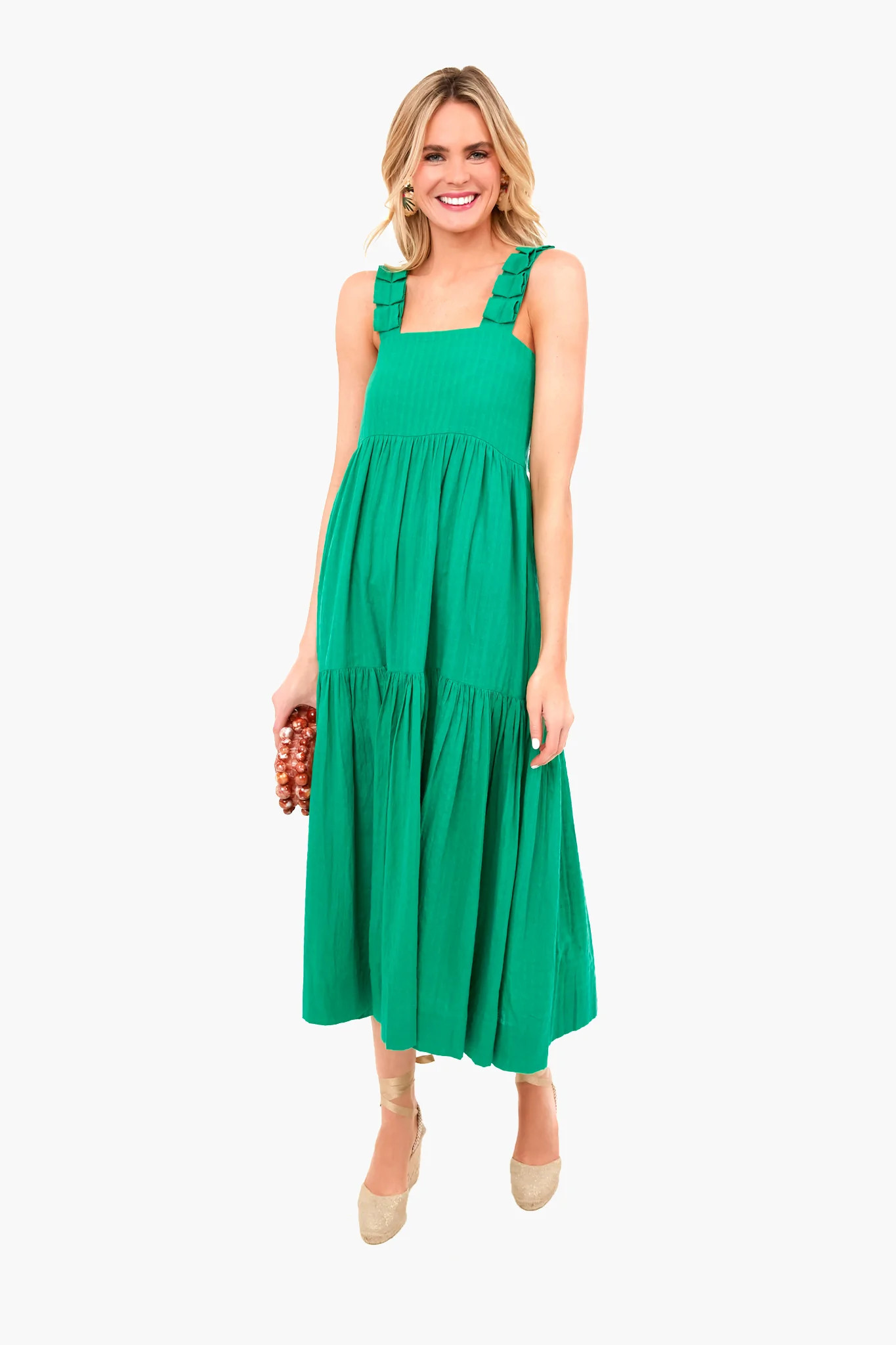 Exclusive Emerald Green Rio Dress | Tuckernuck (US)