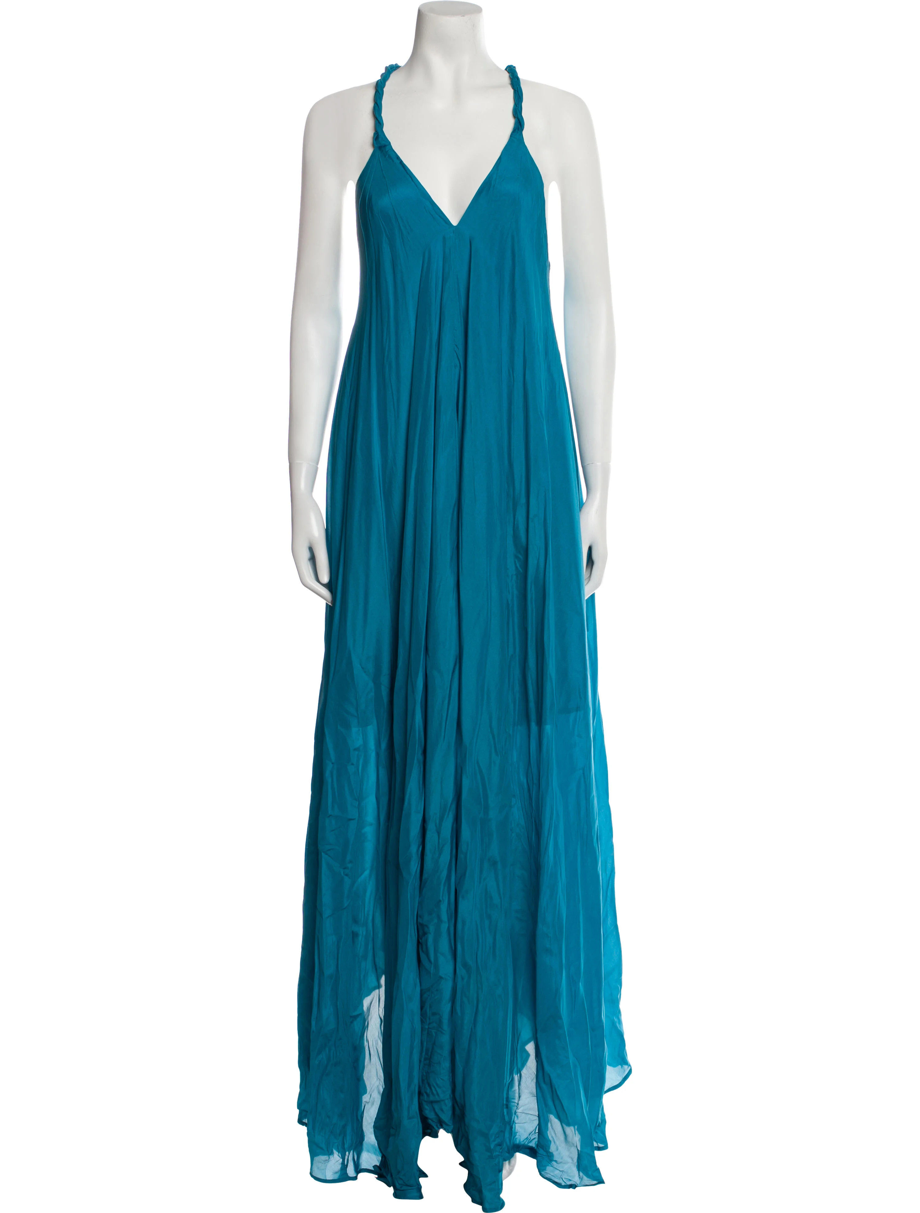 Silk Long Dress w/ Tags | The RealReal