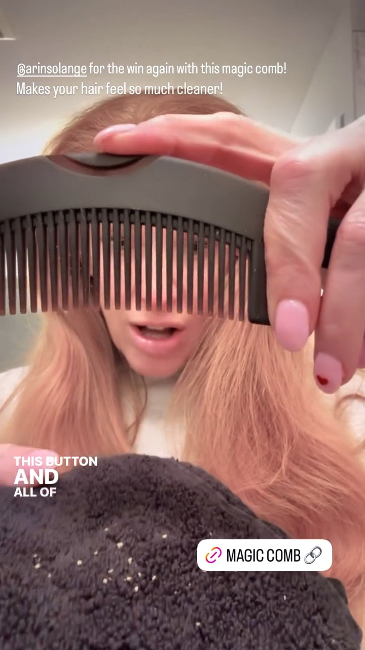 Magic comb gets all the product build up and dry skin out of your scalp for an extra clean wash! 

#LTKFindsUnder50 #LTKWatchNow #LTKBeauty