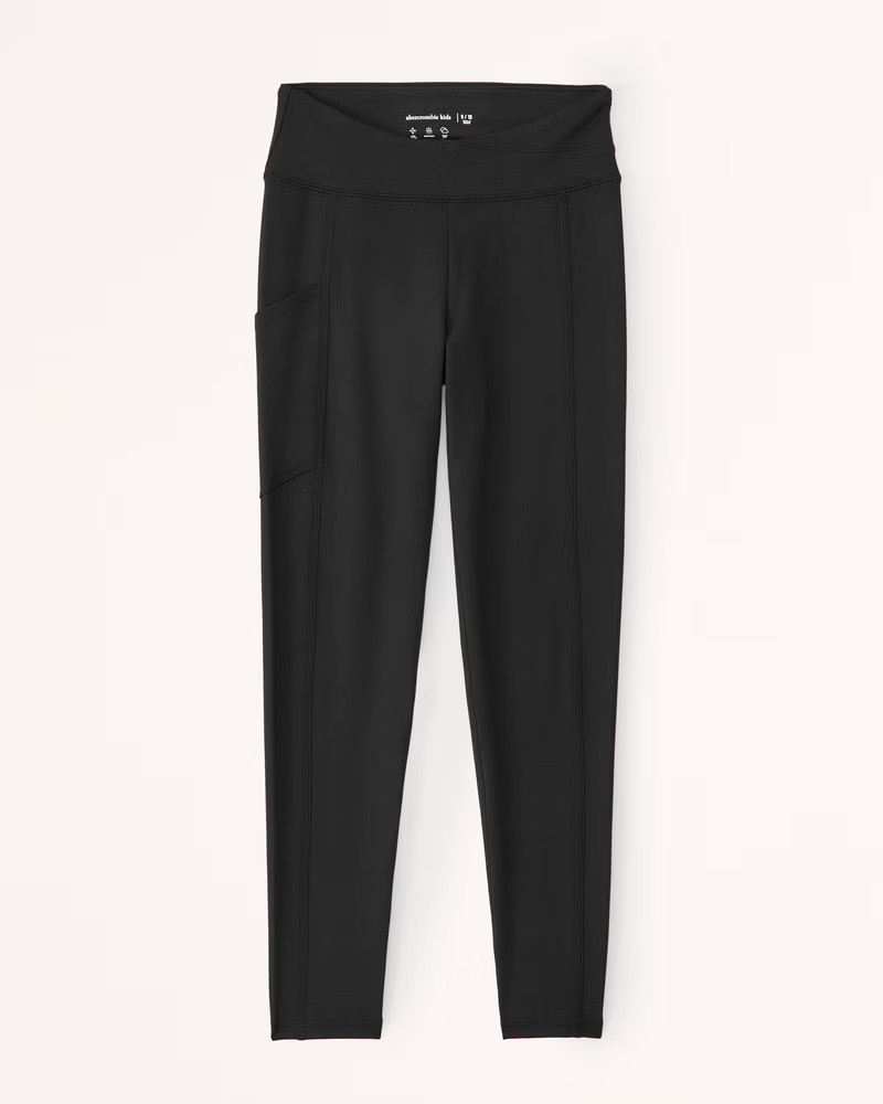 high rise active leggings | Abercrombie & Fitch (US)