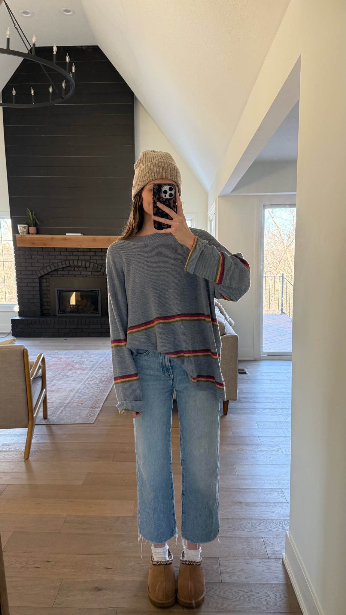 wearing a small in colorful sweater (part of a sweater set) and these cropped jeans are some of my favorite but sold out so I linked the regular version! 
also linked a look for less sweater set 

winter outfit, comfy mom outfit  

#LTKSeasonal