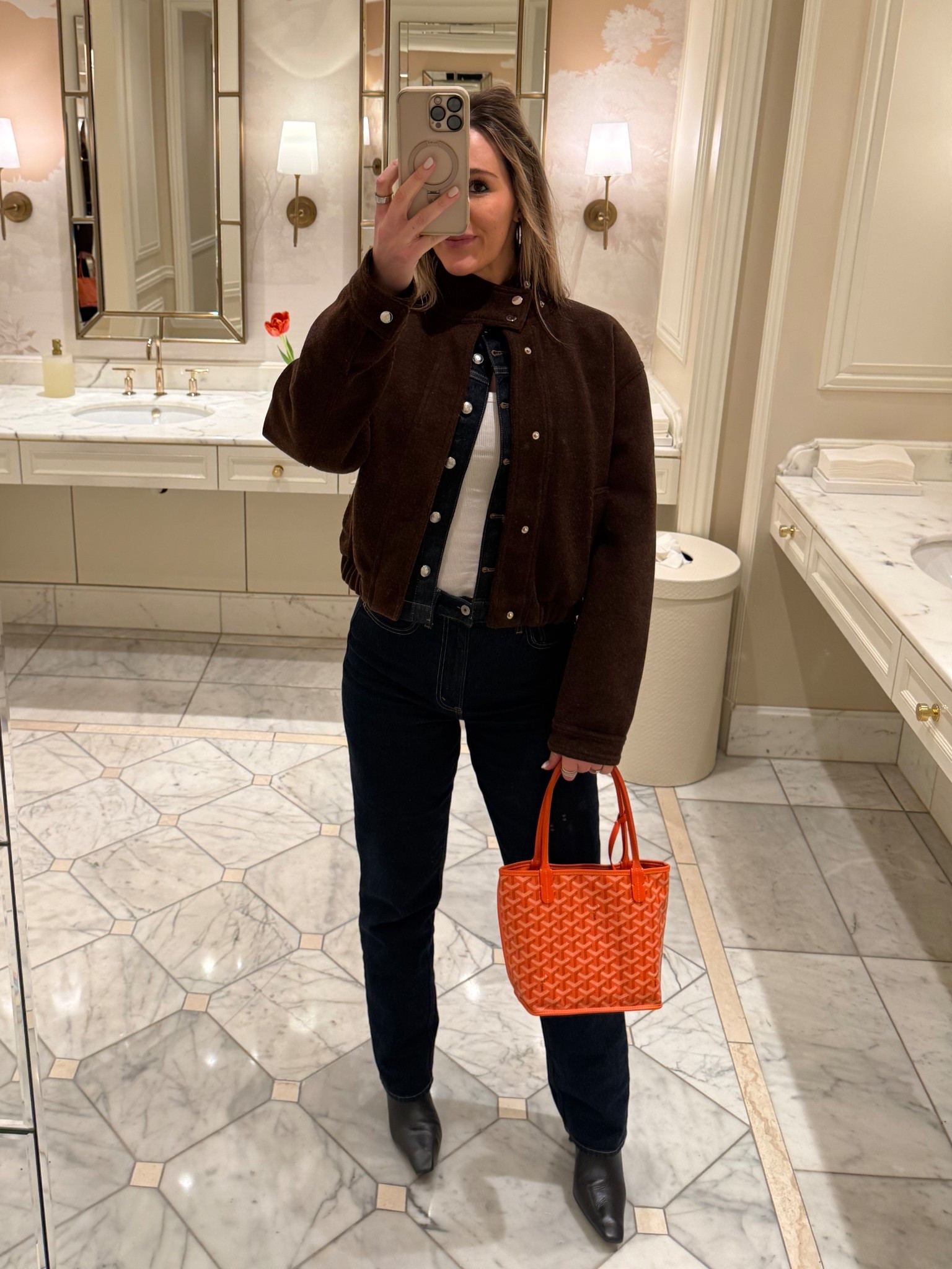 Canadian Tuxedo 👖👢🍸

#LTKootd #LTKTall