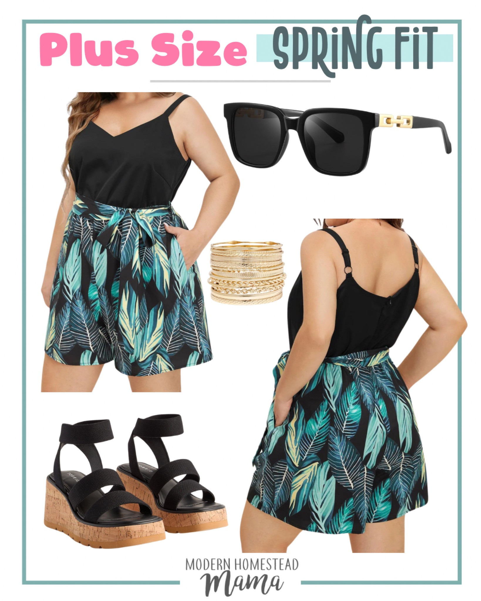 Plus Size Spring Outfit☀️

Follow for more😊☀️

Target finds, clothes, fashion, womens clothes, sandals, dotd, platform sandals, plus size, daily deals, sale alert

#LTKplussize #LTKmidsize #LTKfindsunder50