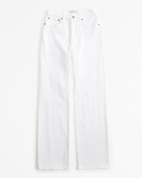 Women's Curve Love High Rise 90s Relaxed Jean | Women's Bottoms | Abercrombie.com | Abercrombie & Fitch (US)