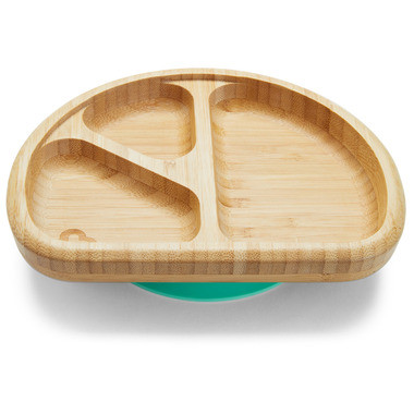 Munchkin Bambou Divided Suction Plate | Well.ca