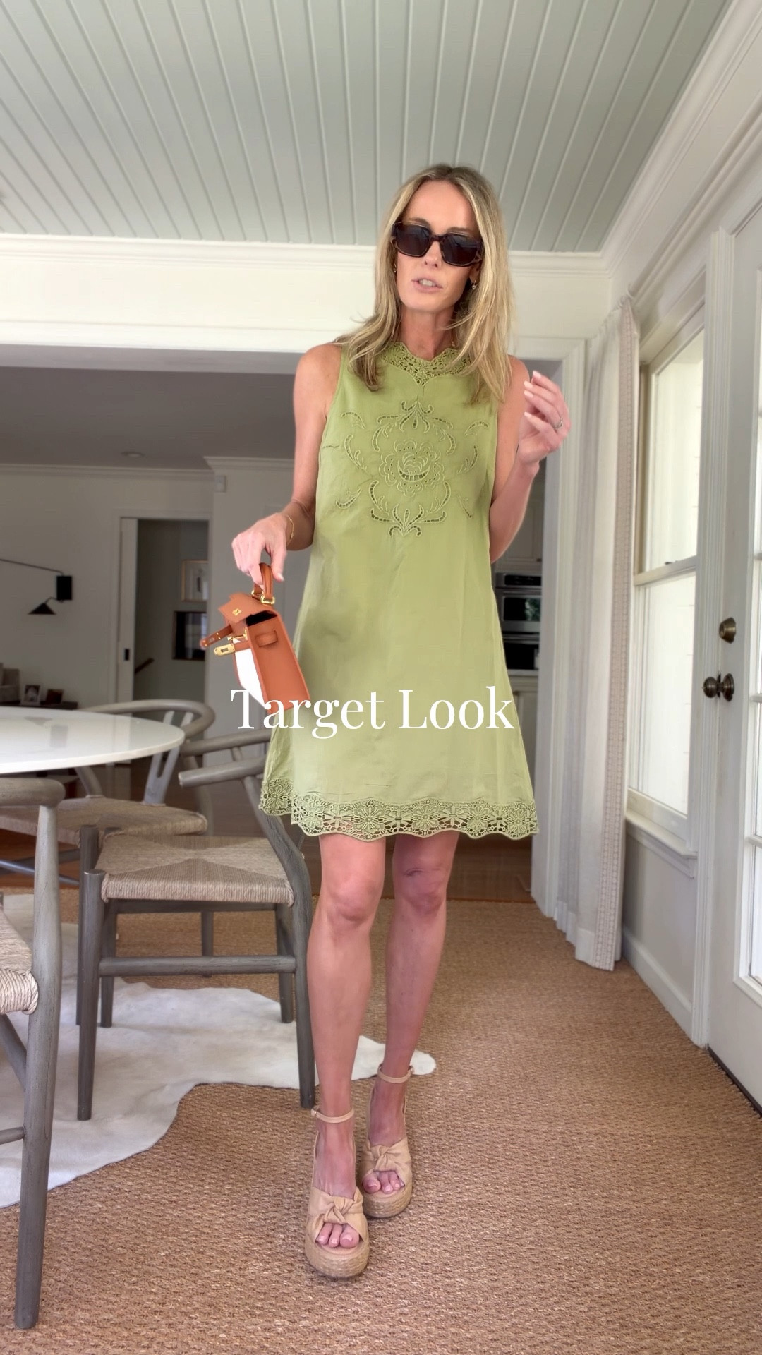 Size down one! In a small but want XS! Lined cotton and gorgeous details 