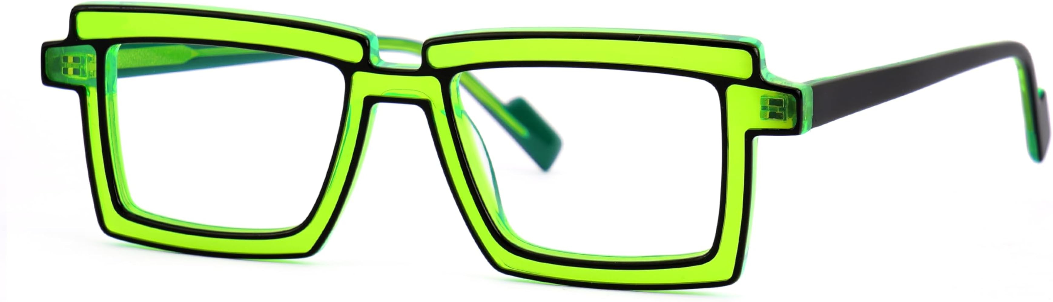 VOOGLAM Rectangle Blue light Blocking Glasses for Women Men Anti UV Eyestrain Eyewear Joselyn | Amazon (US)