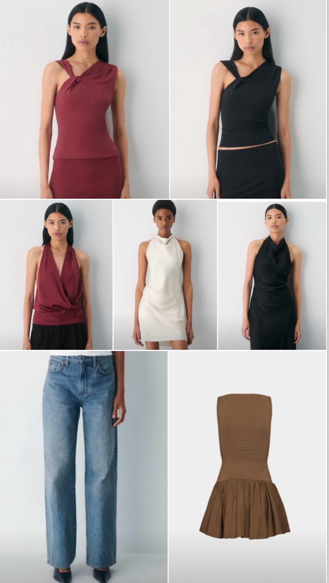 New pieces from Aritzia! Everything is true to size. 