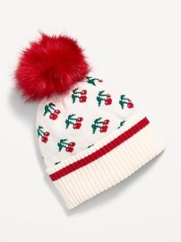 Printed Beanie for Girls | Old Navy (US)