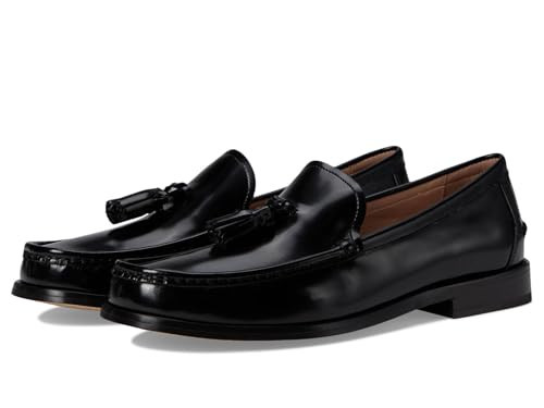 Cole Haan Women's Lana Lux Tassel Loafers, Black Box Leather, 5-B US | Amazon (US)