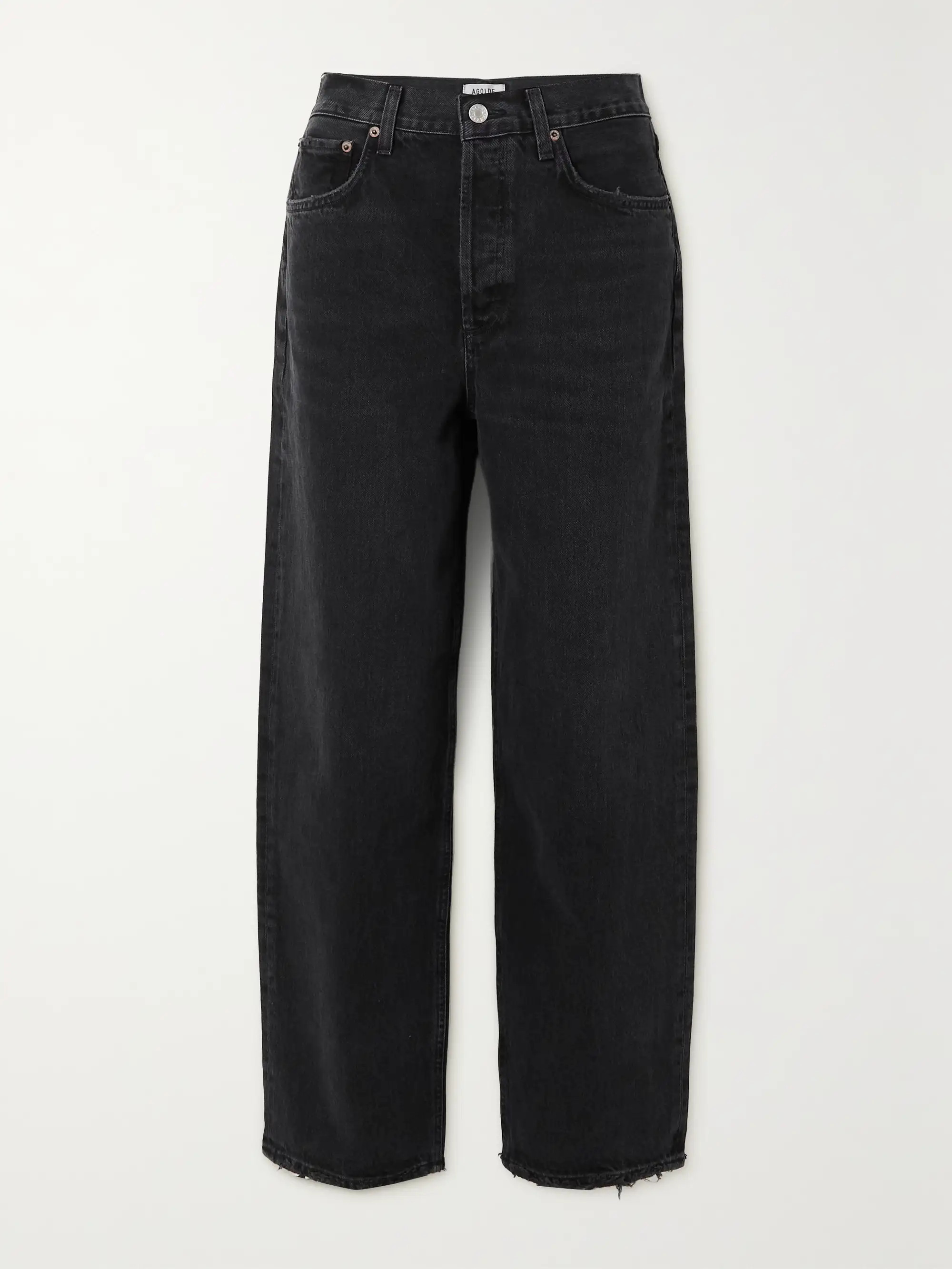 + NET SUSTAIN Dara Baggy mid-rise straight-leg organic jeans | NET-A-PORTER (UK & EU)