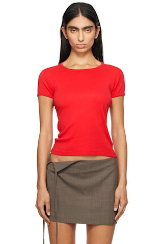 Red Bellevue T-shirt | SSENSE