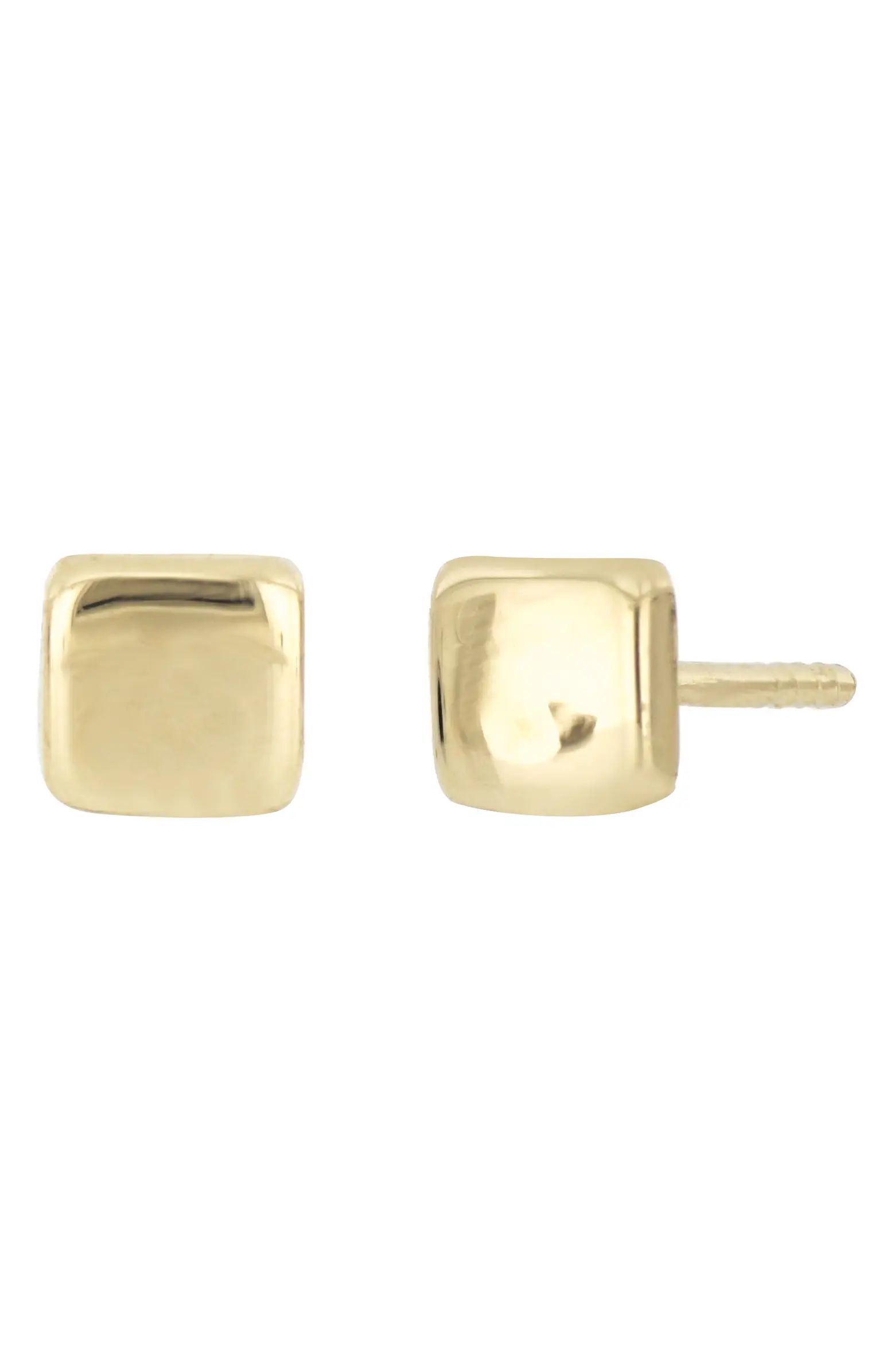 Bony Levy 14K Gold Square Cushion Stud Earrings | Nordstrom | Nordstrom