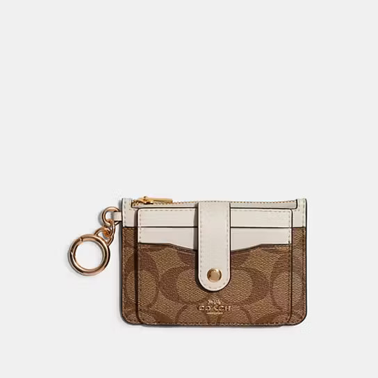Attachment Card Case In Signature Canvas | Coach Outlet US