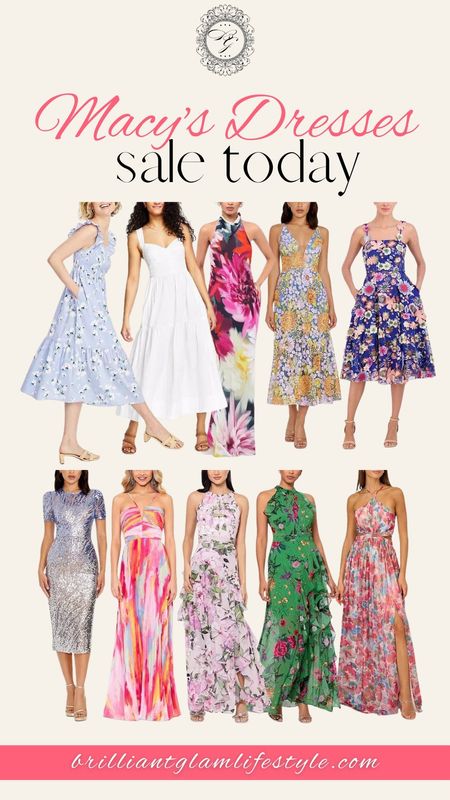 Macy's Dresses Sale Today! Perfect for gathering and style for a date. #Macys #Sale #fashion #Ltk #Dress 

#LTKU #LTKStyleTip #LTKSaleAlert