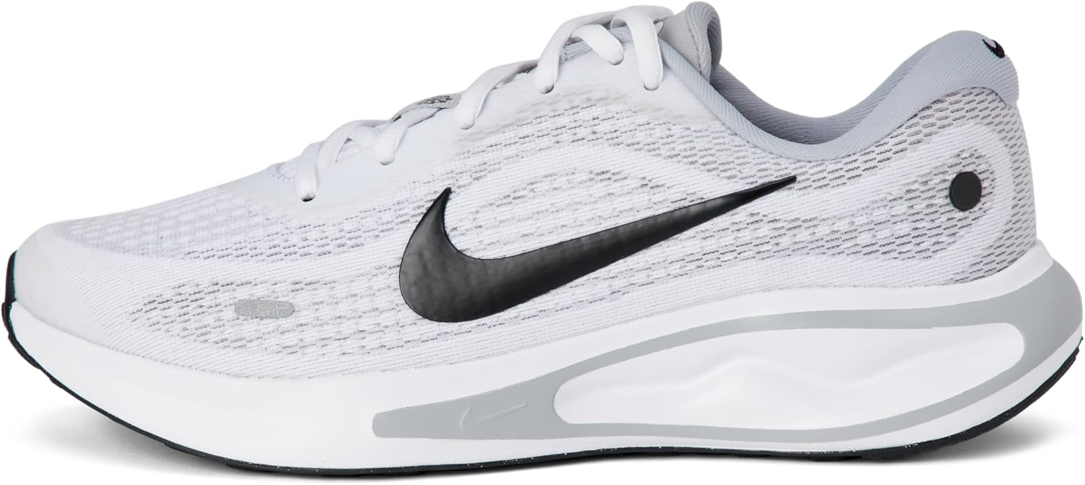 Amazon.com | Nike Women's Journey Run Road Running Shoes, White/Black-Wolf Grey, 9 | Road Running | Amazon (US)